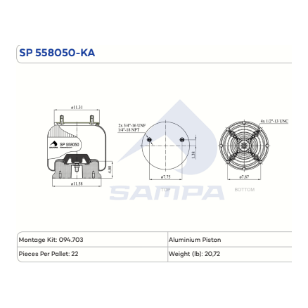 558050-KA Air Bag