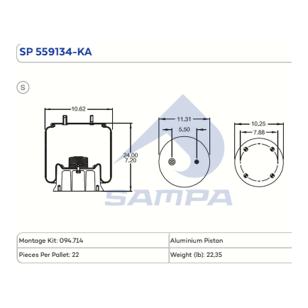 559134-KA Air Bag
