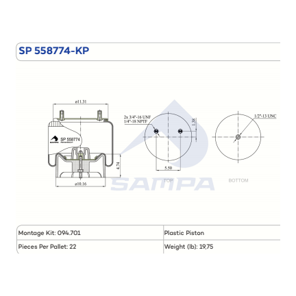 558774-KP Air Bag