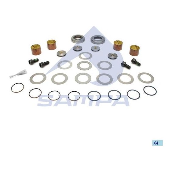 500.759 King Pin Kit, Axle Steering Knuckle