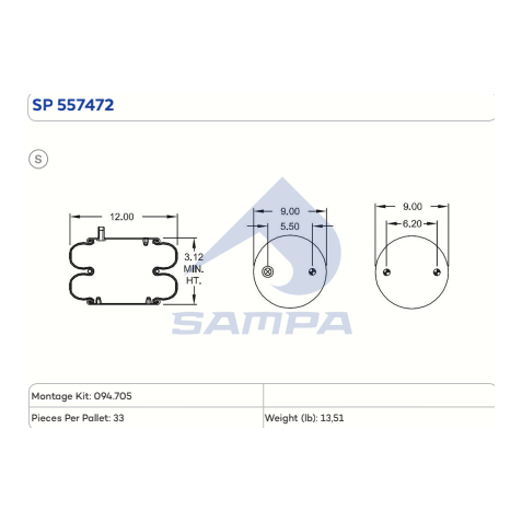 557472 Air Bag