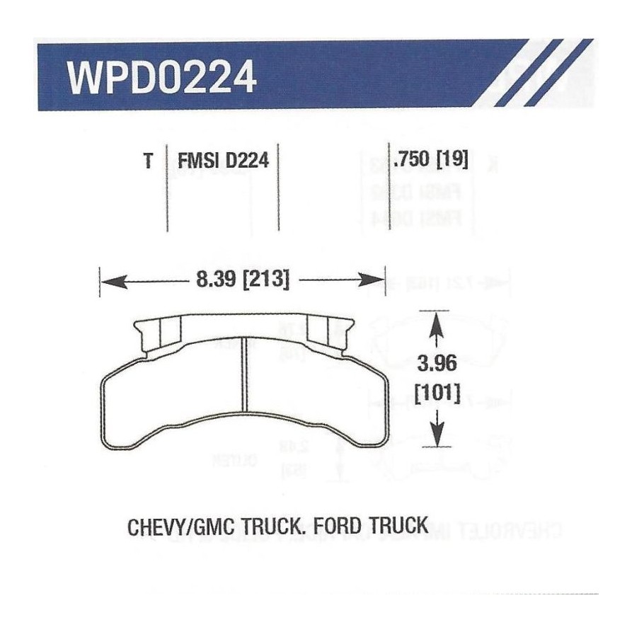 D224T Disc Pad