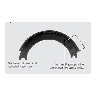 4311-E New Steel Brake Shoe or Brake Shoe Kit