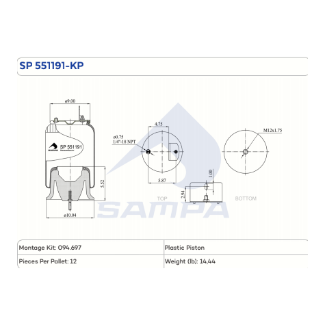 551191-KP Air Bag