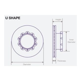DWT029 Air Disc Rotor for New Flyer