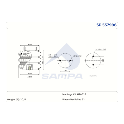 557996 Air Bag