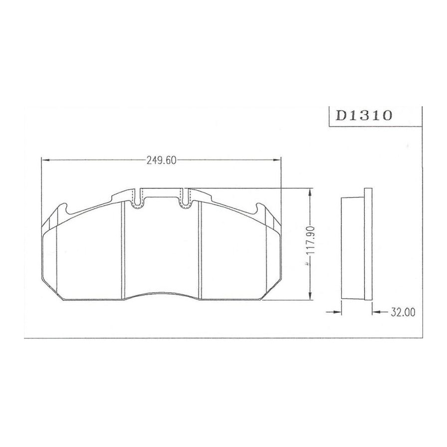 TS16949  – Heavy Duty Pad Kits Include Hardware