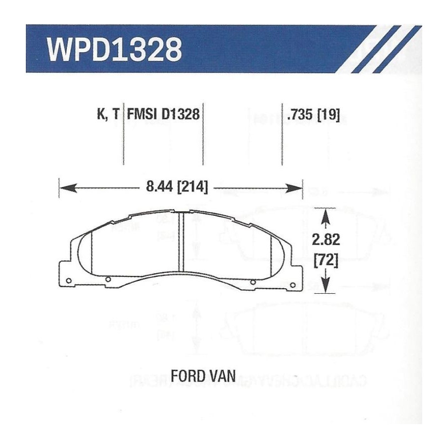 D1328K Disc Pad