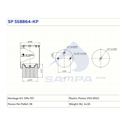 558864-KP Air Bag