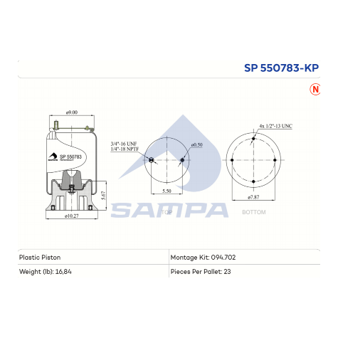 550783-KP Air Bag