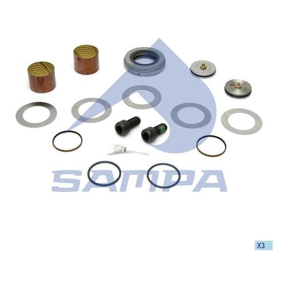 500.887 King Pin Kit, Axle Steering Knuckle