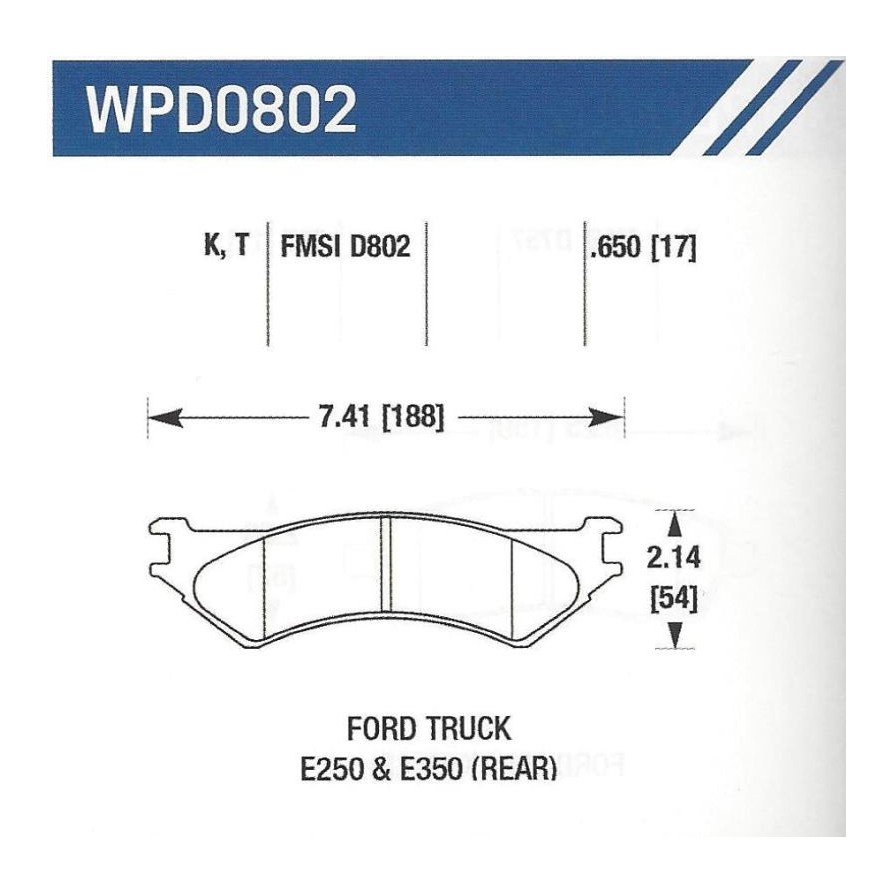 D802K Disc Pad